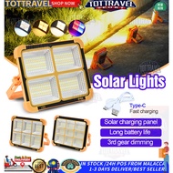 6000W 288 LED's Solar Charge Outdoor Light USB Rechargeable Waterproof Super Bright LED Lamp Lightin