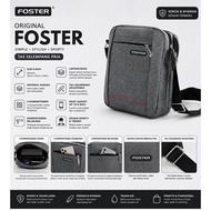 Foster Multifunction Men's Sling Bag 4-CompartmentOriginal Fits 8-Inch Gadgets