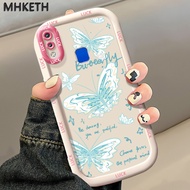 MHKETH Case For VIVO Y91 Y91i Y93 Y95 Y91C Y1S Y90 Fashion Butterfly Personalized Mobile Phone Frame