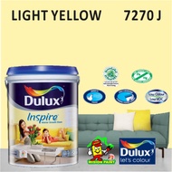 7270J LIGHT YELLOW ( 5L ) DULUX INSPIRE INTERIOR SMOOTH SHEEN PAINT