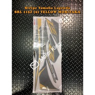 Stripe sticker cover set Yamaha Lagenda SRL 115 Z (6) Kuning YELLOW MORITAKA Lagenda115 SRL115 Lagen