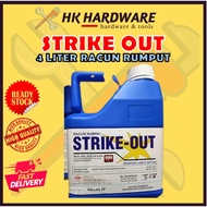 4 LITER RACUN RUMPUT HERBICIDE STRIKE OUT RACUN RU MPUT TONG BIRU KELAS IV