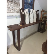 Belian Wood Console Table