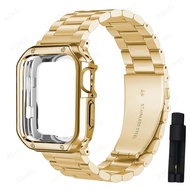 strap + case for apple watch 7 8 9 45mm 41mm 49mm band 6 5 4 se 44mm 40mm TPU case cover for iwatch 