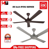 [FREE SHIPPING] KDK 56 Inch Ryou Series DC Motor Ceiling Fan 5 Blade K14PH/RH Kipas Siling/ Kipas Ce