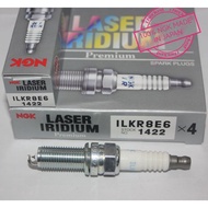 NGK SPARK PLUG ILKR8E6 Laser iridium - CZ4A MITSUBISHI LANCER EVO X/LANCER EVOLUTION 10/4B11T/HYUNDA