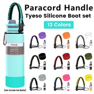 Tyeso Tumbler Accessories 530ml/750ml Silicone Protector for Tumbler Paracord Handle with Tyeso Sili