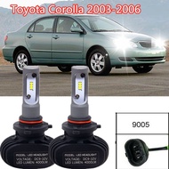 รับประกัน1ปี2PC สำหรับ2003-2006 Toyota Corolla Cadillac Altis Escalade ไฟสูงหลอดไฟหน้า Beam อุปกรณ์เสริม