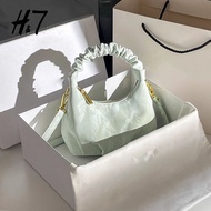 Light Luxury Retro Cloud Bag Pleated Small Bag Portable Messenger Bag Feel Cloud Small Bag