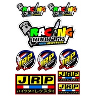 ◬ ◸ ⚾︎ JRP MOTORCYCLE STICKERS