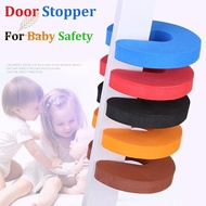 FREEYIO785 4PCS Door Stopper Kitchen Bedroom Door Clip  Finger Protector