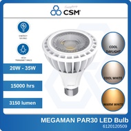 MEGAMAN LED PAR30 E27 Bulb Down Light Replacement Halogen Spotlight 20W 35W 3000K 4000K / Bulb Spotl