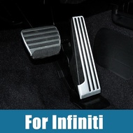 For Infiniti Q50 Q60 EX25 QX50 QX70 EX FX G25 G35 G37 M25 Q60S Aluminum Car Footrest Pedal Accelerat
