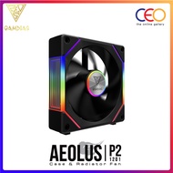 Gamdias AEOLUS P2 120mm PC Case and Radiator Fan ARGB PWM Swappable Fans AEOLUS P2-1201 / 1203 / 120