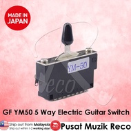 Gotoh YM50 5 Way Electric Guitar Switch - Made in Japan 5 Way Selector Switch for Fender Ibanez Jackson Electric Guitar
