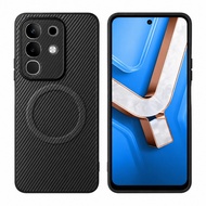 VIVO Y29 4G Case Magnetic Carbon Fiber Premium Casing Cover