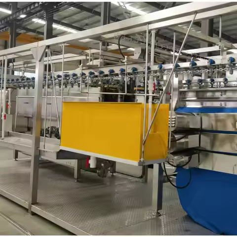 Small Capacity Chicken Poultry Slaughterhouse Machine Compact Container 300~1000 BPH