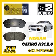 TAIHOAUTO SUSUKA Front Brake Pad Nissan Cefiro A31 2.0 First Generation Nissan Cefiro Break Pad Depan