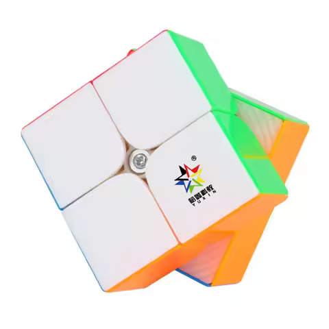 Yuxin Little Magic 2x2 v2 M Magic Magnetic Cubing Speed Professional Cubo Magico Puzzle Toys For Chi