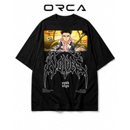 Orca T-shirt with Himejima Gyoumei Demon Slayer print - High quality Cotton fabric - ORCA360