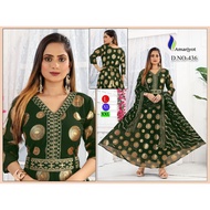 Long Kurti Indian Gaun Modern Design 2024 Elegan Very Nice