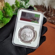 Silver Bullionspot 1 Oz Java Rhino series