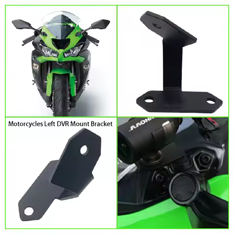 Fit for Kawasaki ZX6R ZX4R ZX25R Ninja 636 ZX-6R 2013-2026 Motorcycle Dash Cam DVR Data Recorder Hol
