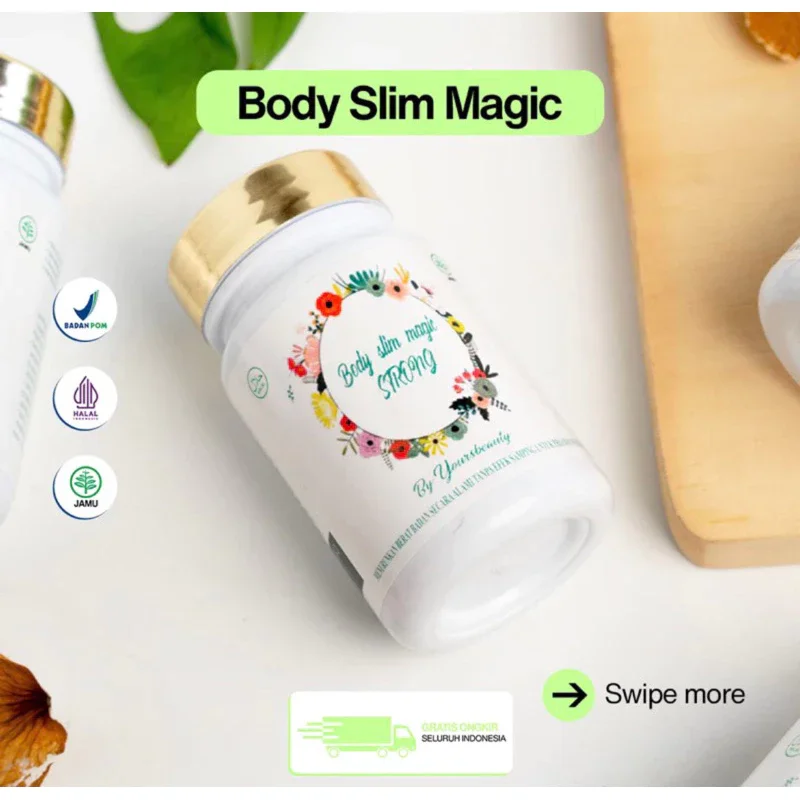 (FLASH SALE) BODY SLIM MAGIC STRONG 100% ORIGINAL PELANGSING OBAT DIET