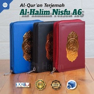 Qudsi - Al Quran Pocket Pocket Translation Al Halim Size A6 - Mini Small Al Quran By Hajj Umrah