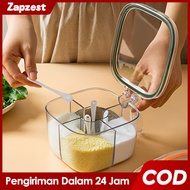 4-Section Kitchen Spice Container Spice Container/