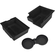 Center Console Organizer Tray for Tesla Model Y Accessories 2024-2021 and Tesla Model 3 Accessories 