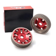 2Pcs Blox Adjustable Cam Gears Timing Gear Pulley Kit for TOYOTA Supra 1JZ 2JZ,TE