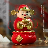 Solar Energy Swing God of Wealth Creative Car Lucky Swing God of Wealth Swing God of Wealth Swing Na