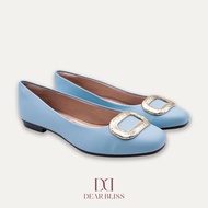DEAR BLISS Narcisa Blue Ballet Flats