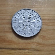 Uang koin 25 Sen tahun 1952