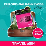 Europe eSIM【 Europe eSIM 】【 CMLINK 】 Bosnia & Herzegovina eSIM Croatia eSIM Slovenia eSIM Travel eSI