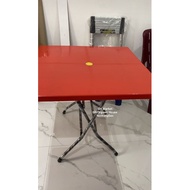 Folding Table 90 x 90 cm Premium Quality Plastic Material Dining & Event Table