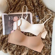 S-XL 30A-38D No Underwire Bra Seamless Comfortable Breathable Wireless Baju Dalam Tanpa Dawai Wanita