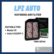 KOYOROKI PERODUA Air Filter 17801-BZ140