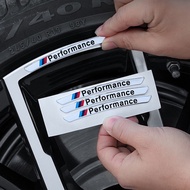 BMW M Performance Aluminum Steel Rim Decorative Wheel Hub Stickers Car Exterior Accessories for 3 Series 5 Series 7 Series X1 X3 X4 X5