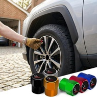 4pcs Aluminum Alloy Tyre Valve Caps Auto Accessories For Audi A1 A3 A4 A5 A6 A7 A8 Q2 Q3 Q5 Q7 Q8