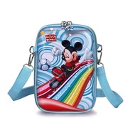 Disney กระเป๋าน่ารัก Kids Messenger Bags กระเป๋าสะพายสำหรับเด็ก กระเป๋ากันน้ำเปลือกแข็ง เอลซ่า มิกกี