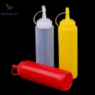 [LF] Kitchen Plastic Salad Squeeze Bottle 8oz for Sauce Vinegar Oil Ketchup tool
 VN