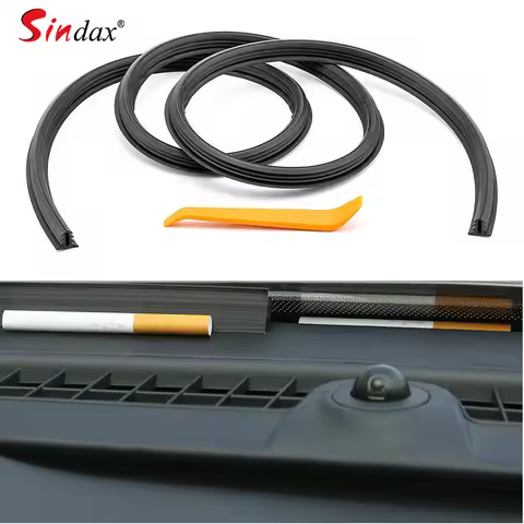 Auto Dashboard Sealing Strip Noise Sound Insulation Rubber Strip Windshield Seals Universal Weathers