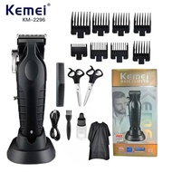 Kemei rechargeable hair clipper cordless beard hair trimmer for men powerful electric hair cutter ma
