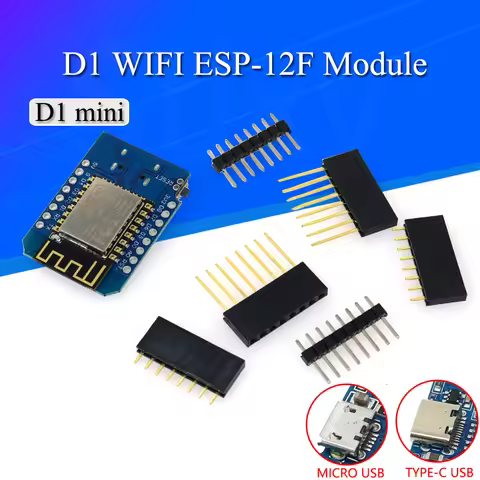 D1 mini - Mini NodeMcu 4M bytes Lua WIFI Internet of Things development board based ESP8266 for WeMo