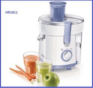 Philips Compact Juicer เครื่องสกัดน้ำผลไม้ รุ่น HR1811/71 สินค้าใหม่ รับประกันศูนย์  2 ปี