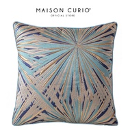 Capri Cushion Cover Turquoise - 45cm x 45cm