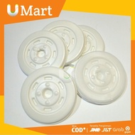 U Mart - (Eceran) Tutup Gelas Plastik OZ Datar Flat Cup 10 12 14 16