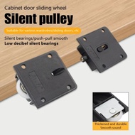 Furniture Sliding Roller Wheel black for Closet Cabinet Closet Wardrobe